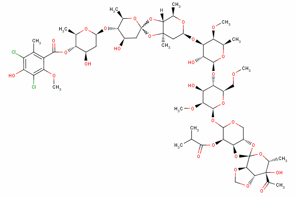 阿维霉素分子式结构图