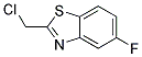 2-氯甲基-5-氟苯并噻唑分子式结构图