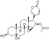 华蟾素分子式结构图