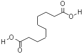 癸二酸分子式结构图