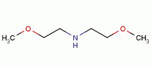 双(2-甲氧基乙基)胺分子式结构图