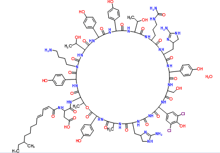 恩拉霉素分子式结构图