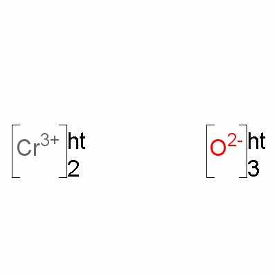 氧化铬分子式结构图