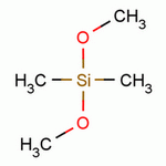 二甲基二甲氧基硅烷分子式结构图