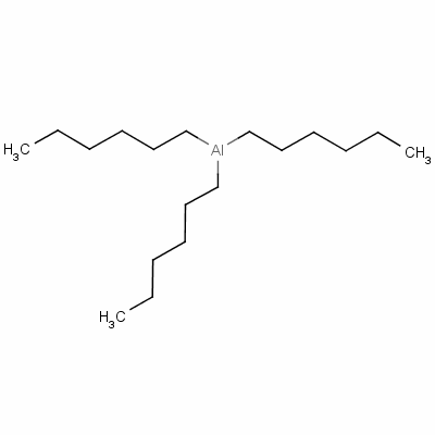 三正己基铝分子式结构图