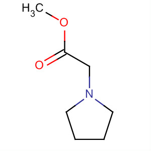 2-吡咯烷乙酸甲酯分子式结构图