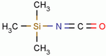 三甲基硅基异氰酸酯分子式结构图