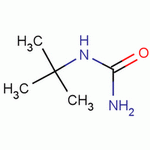 N-叔丁基脲分子式结构图