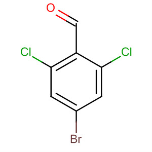 4-溴-2,6-二氯苯甲醛分子式结构图