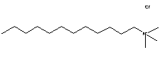十二烷基三甲基氯化铵分子式结构图