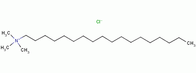 十八烷基三甲基氯化铵分子式结构图