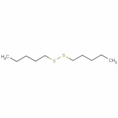 二戊基二硫醚分子式结构图