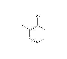 2-甲基-3-羟基吡啶分子式结构图