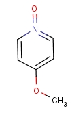 4-甲氧基吡啶-N-氧化物分子式结构图