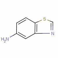 1,3-苯并噻唑-5-胺分子式结构图