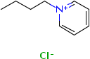 N-正丁基氯化吡啶分子式结构图