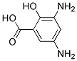 3,5-二氨基水杨酸分子式结构图