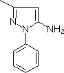 5-氨基-3-甲基-1-苯基吡唑分子式结构图