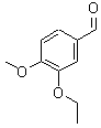 3-乙氧基-4-甲氧基苯甲醛分子式结构图