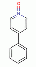 4-苯基吡啶-N-氧化物分子式结构图