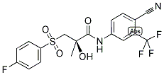 (R)-比卡鲁胺分子式结构图