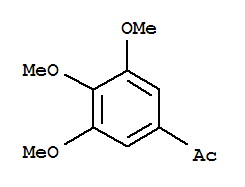 3',4',5'-三甲氧基苯乙酮分子式结构图