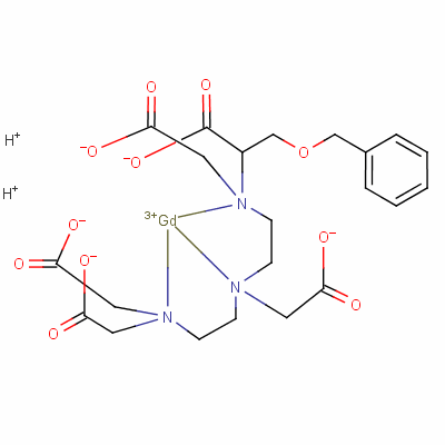 钆贝酸分子式结构图