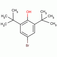 4-溴-2,6-二-叔-丁基苯酚分子式结构图