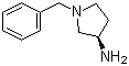 (R)-1-苄基-3-氨基吡咯烷分子式结构图