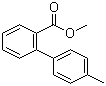 4'-甲基联苯-2-羧酸甲酯分子式结构图