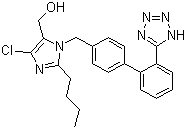 洛沙坦分子式结构图