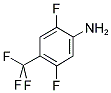 4-氨基-2,5-二氟三氟甲苯分子式结构图