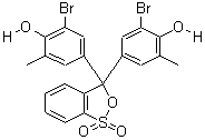 溴甲酚紫分子式结构图