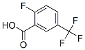 2-氟-5-三氟甲基苯甲酸分子式结构图