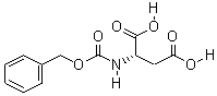 N-CBZ-L-天冬氨酸分子式结构图