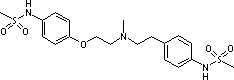 多非利特分子式结构图