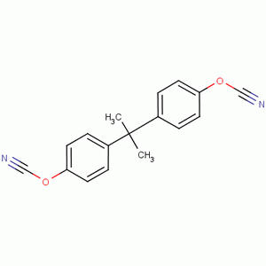 双酚A二氰酸酯分子式结构图