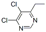 4,5-二氯-6-乙基嘧啶分子式结构图