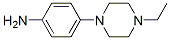 4-(4-乙基哌嗪-1-基)苯胺分子式结构图