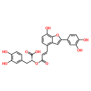丹酚酸C分子式结构图