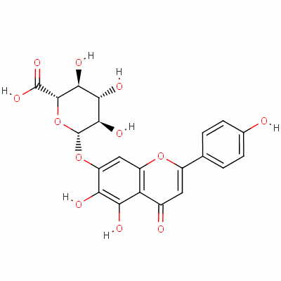 灯盏花素分子式结构图