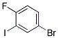 2-碘-4-溴氟苯分子式结构图