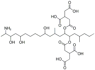 伏马毒素B1分子式结构图