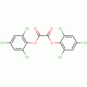 双(2,4,6-三氯苯基)草酸酯分子式结构图