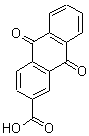 蒽醌-2-羧酸分子式结构图