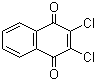 2,3-二氯-1,4-萘醌分子式结构图