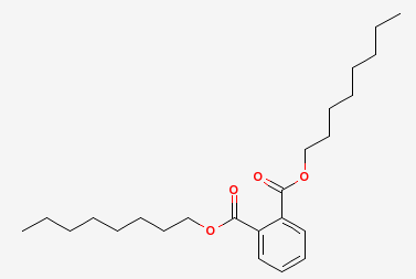 邻苯二甲酸二辛酯分子式结构图