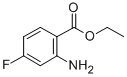 2-氨基-4-氟苯甲酸乙酯分子式结构图