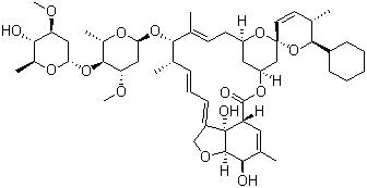 多拉菌素分子式结构图