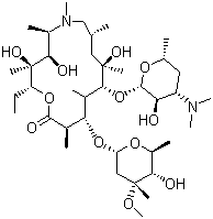 阿奇霉素二水合物分子式结构图